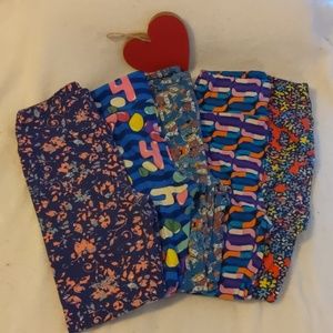 LuLaRoe set of 5 leggings